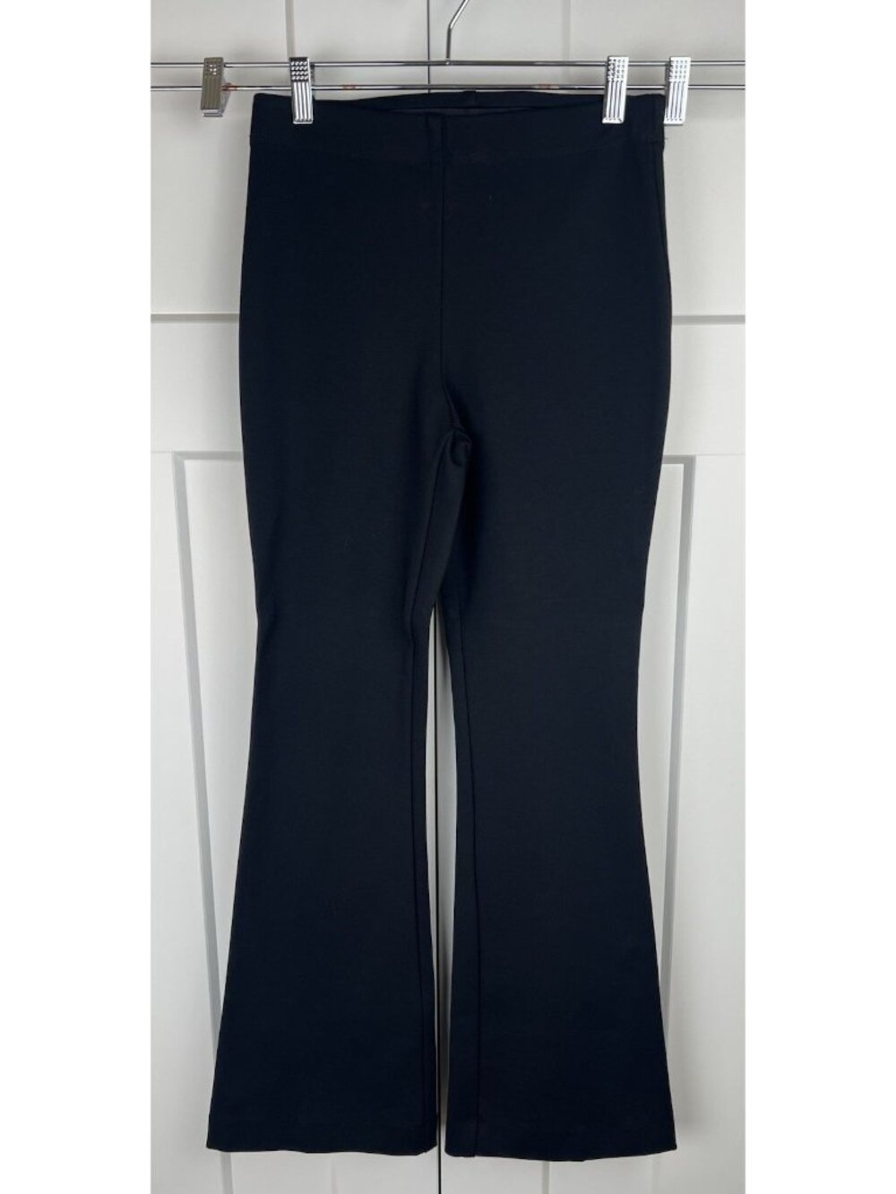 Karen Kane Bootcut Knit Pants Black Pull On Stretch Career Size S NWT